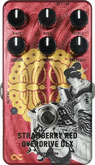 STRAWBERRY RED OVERDRIVE DLX Japonism Edition