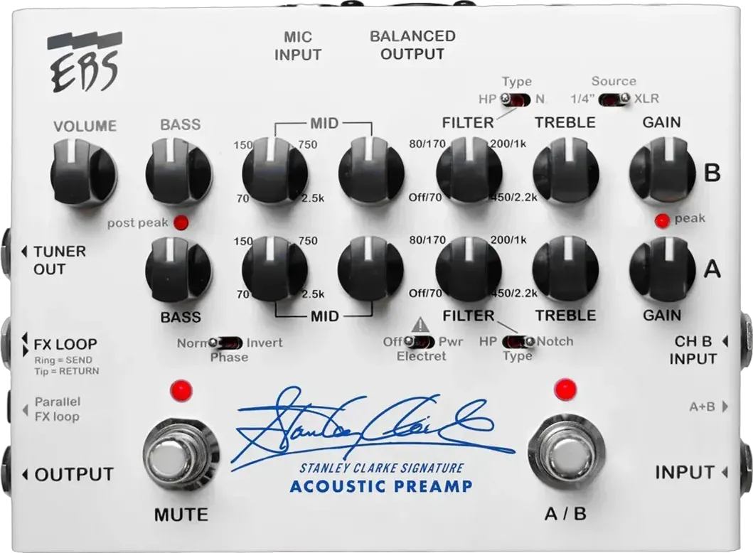 Stanley Clarke Signature Acoustic Preamp