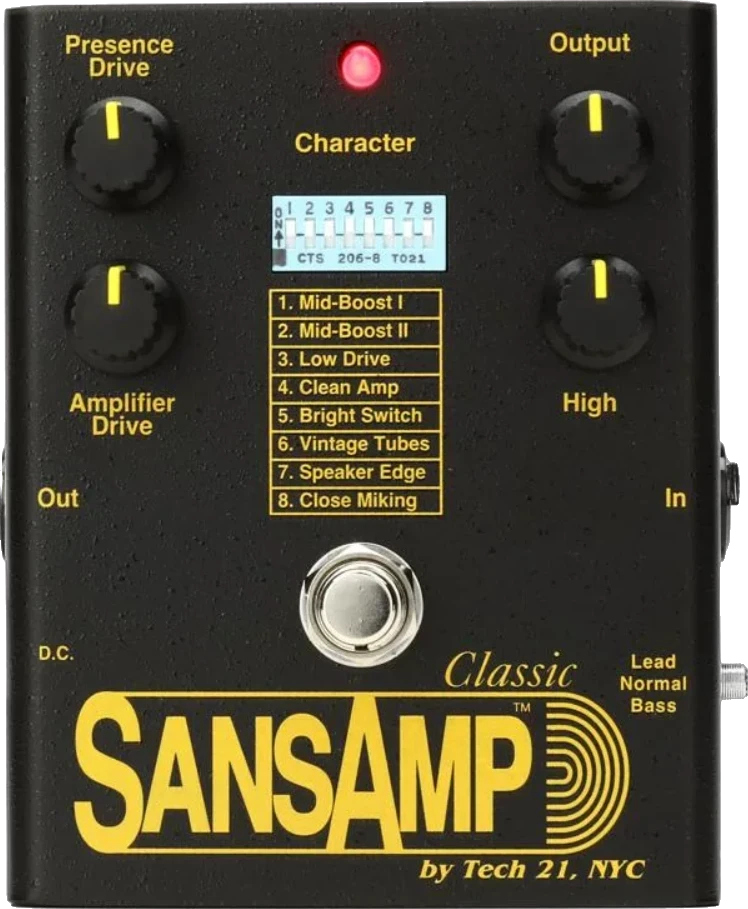 SansAmp Classic Tube Amp Emulator