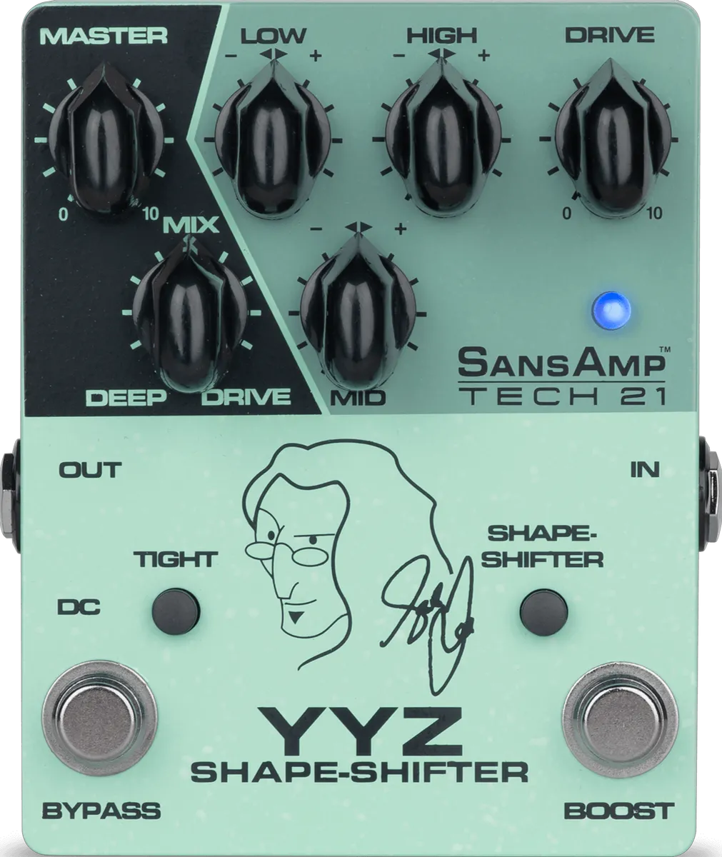 YYZ SHAPE-SHIFTER GEDDY LEE SIGNATURE