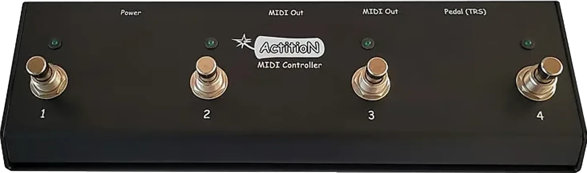 4 Button MIDI Controller