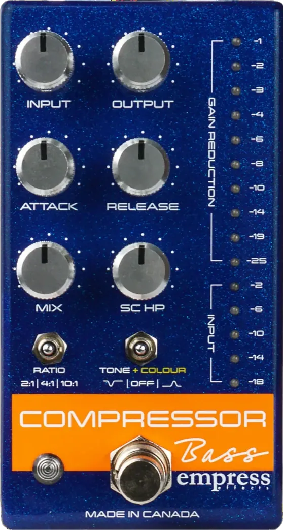 Bass Compressor Blue Sparkle