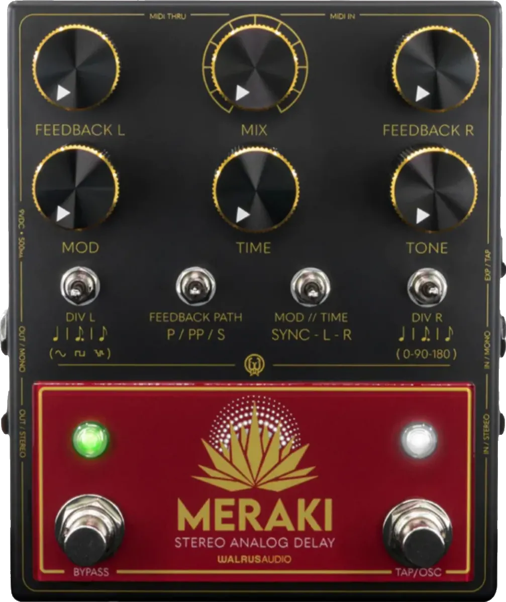 Meraki Stereo Analog Delay