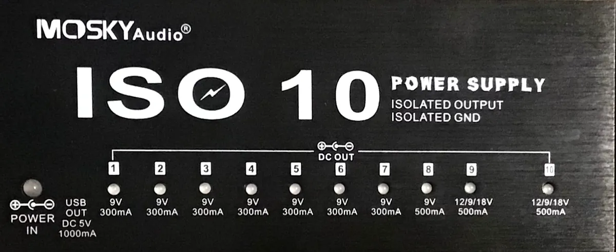 ISO 10 power supply
