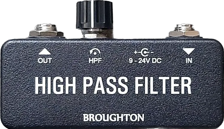 Always On High Pass Filter