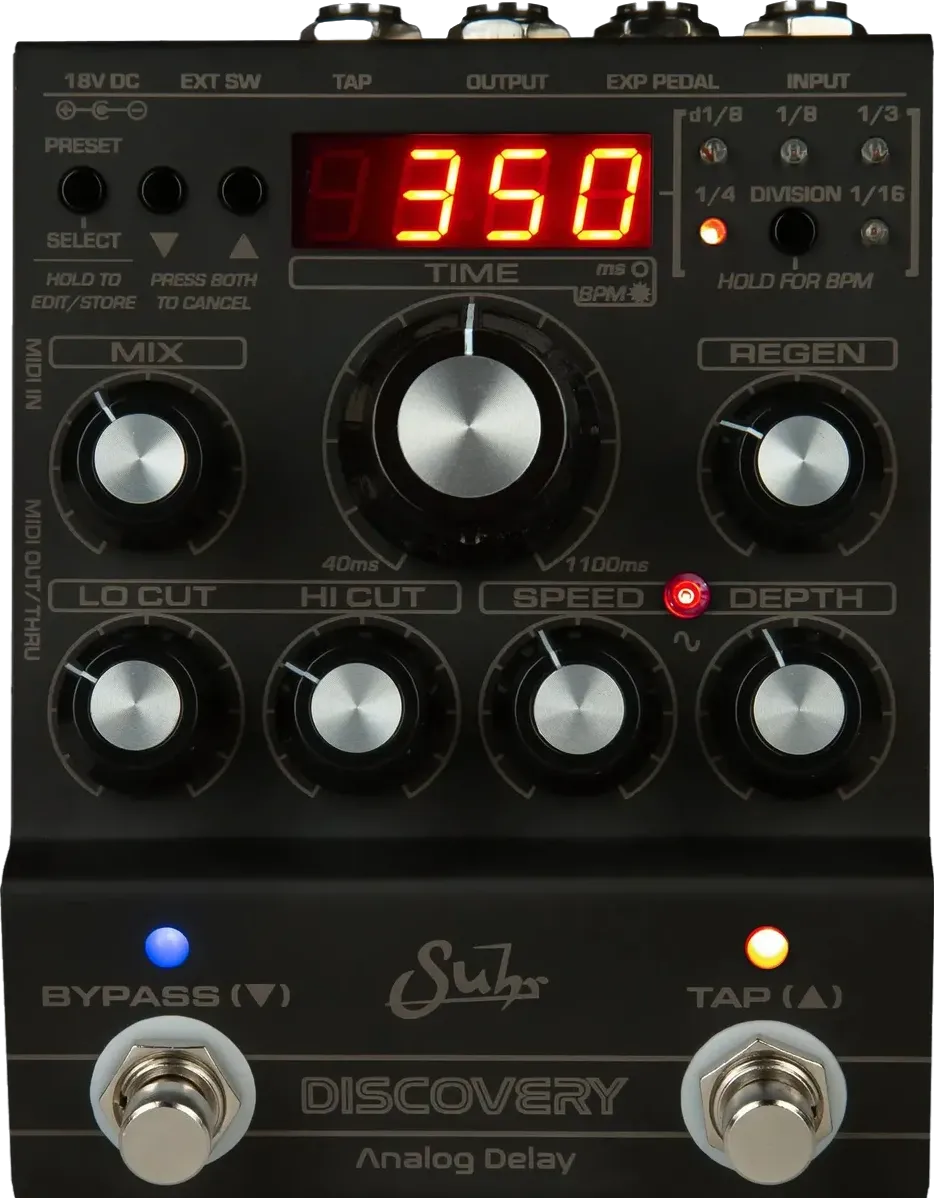 Dark Discovery Analog Delay