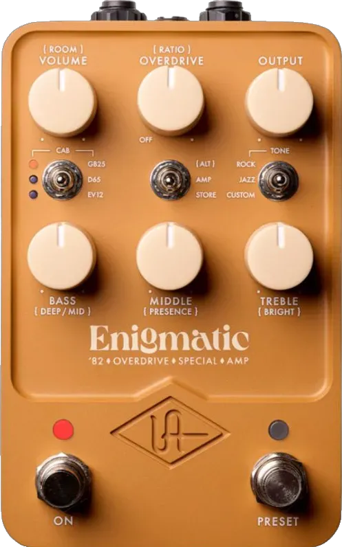 Enigmatic '82 Overdrive Special Amp Pedal