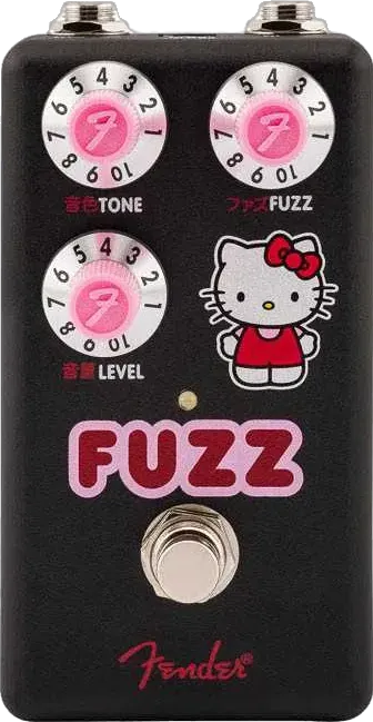 Fender® x Hello Kitty® Black Fuzz Pedal
