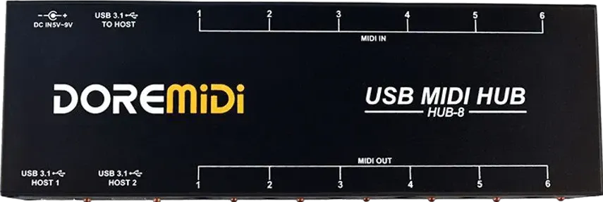 MIDI HUB-8 Box