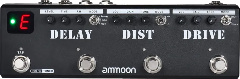 Pockmon Multi-Effects Pedal Strip