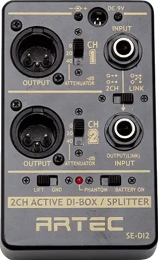 SE-DI2 Active DI-box/splitter