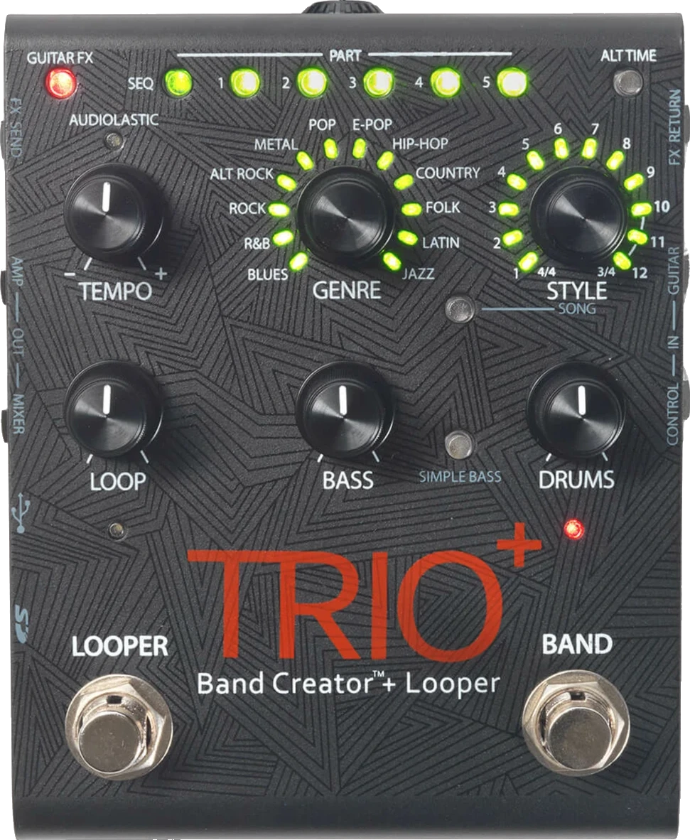 Trio+ Band Creator + Looper