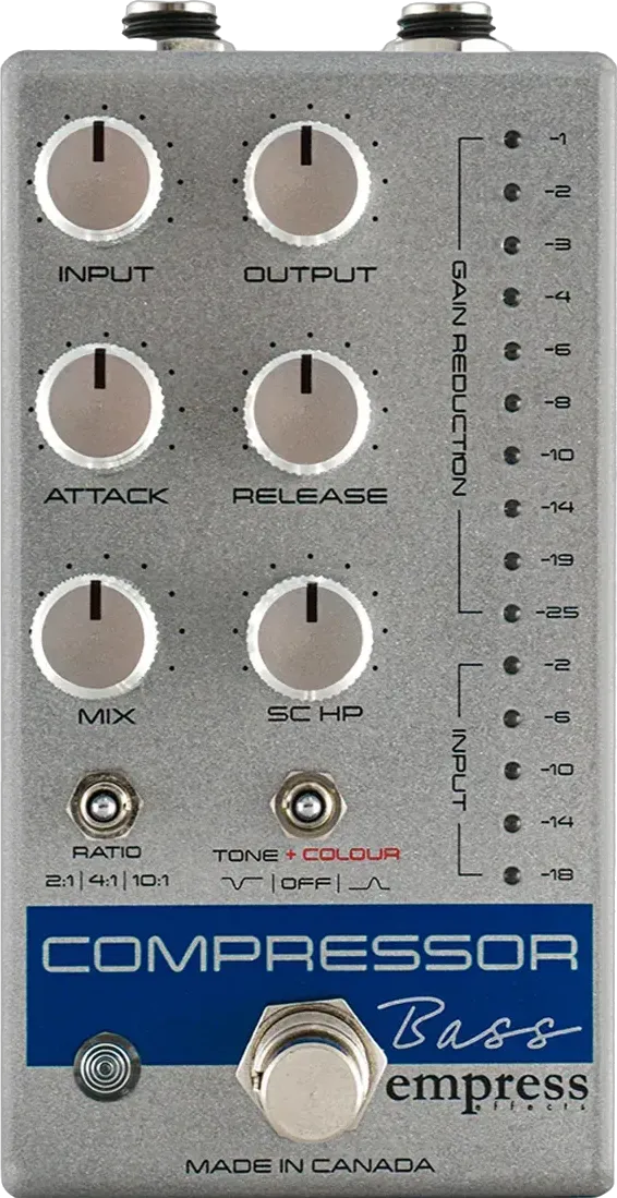 Bass Compressor Silver Sparkle