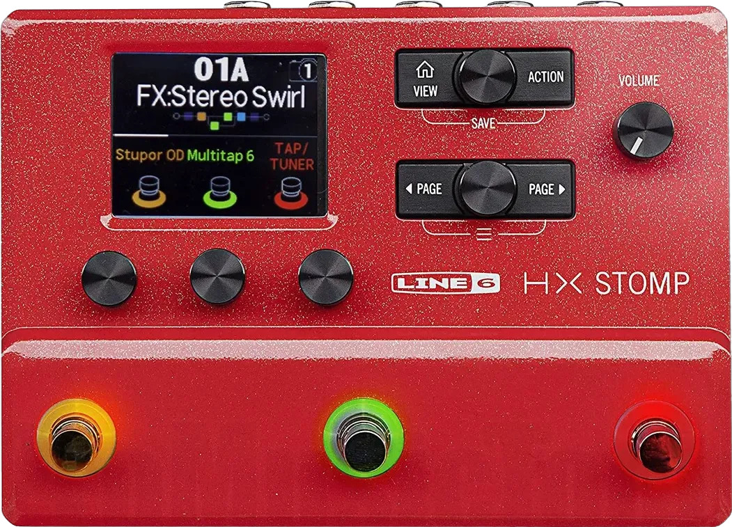 HX Stomp Red Limited Edition