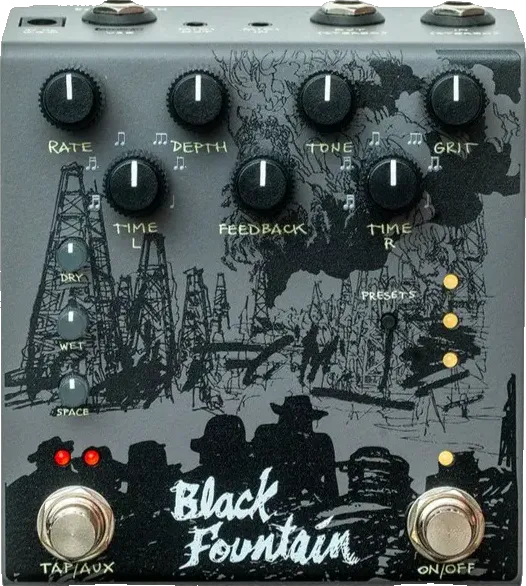 Black Fountain Stereo - Slate