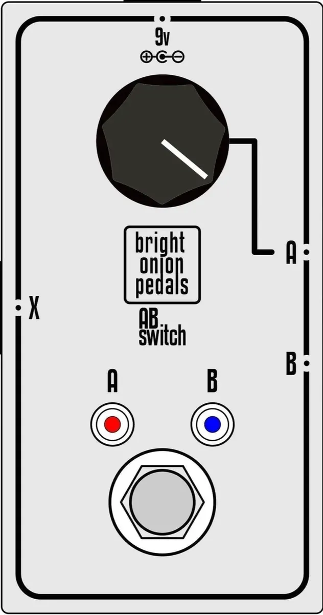 AB Switch with Volume Control