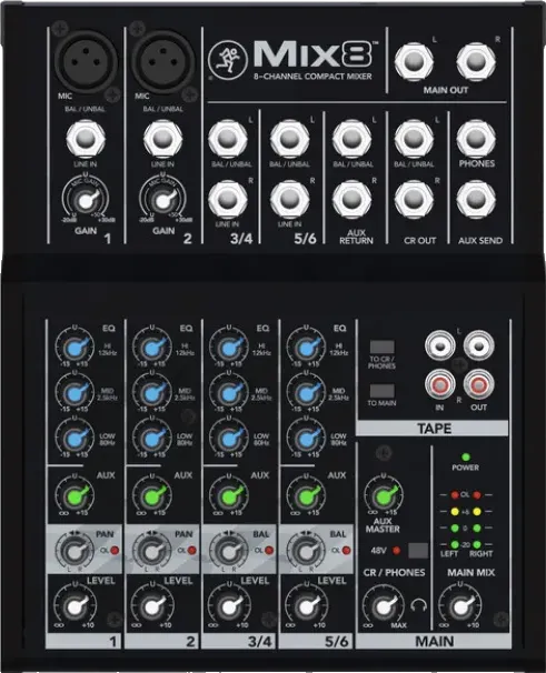 Mackie Mix8