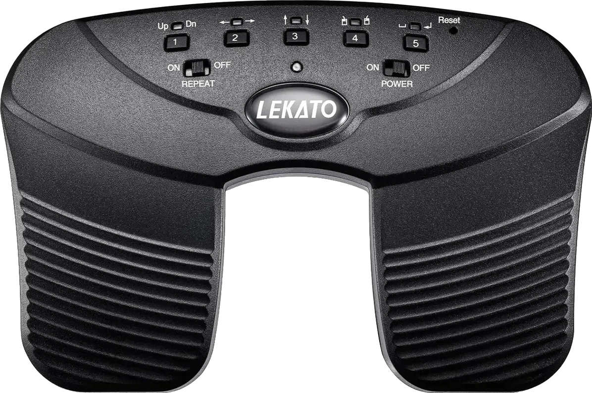LEKATO WT-1 Bluetooth Page Turner Sheet Pedal Rechargeable