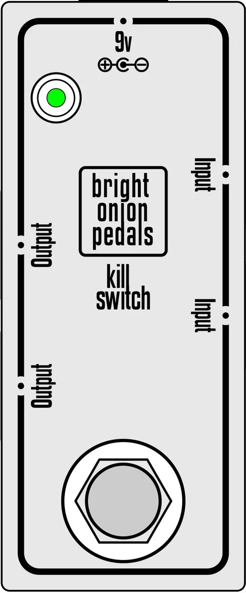 Stereo Latching Kill Switch with LED v2