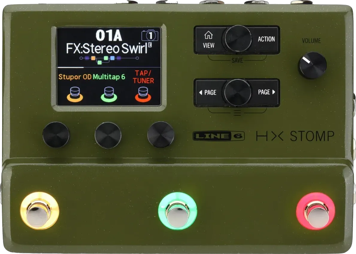 HX Stomp Olive Green