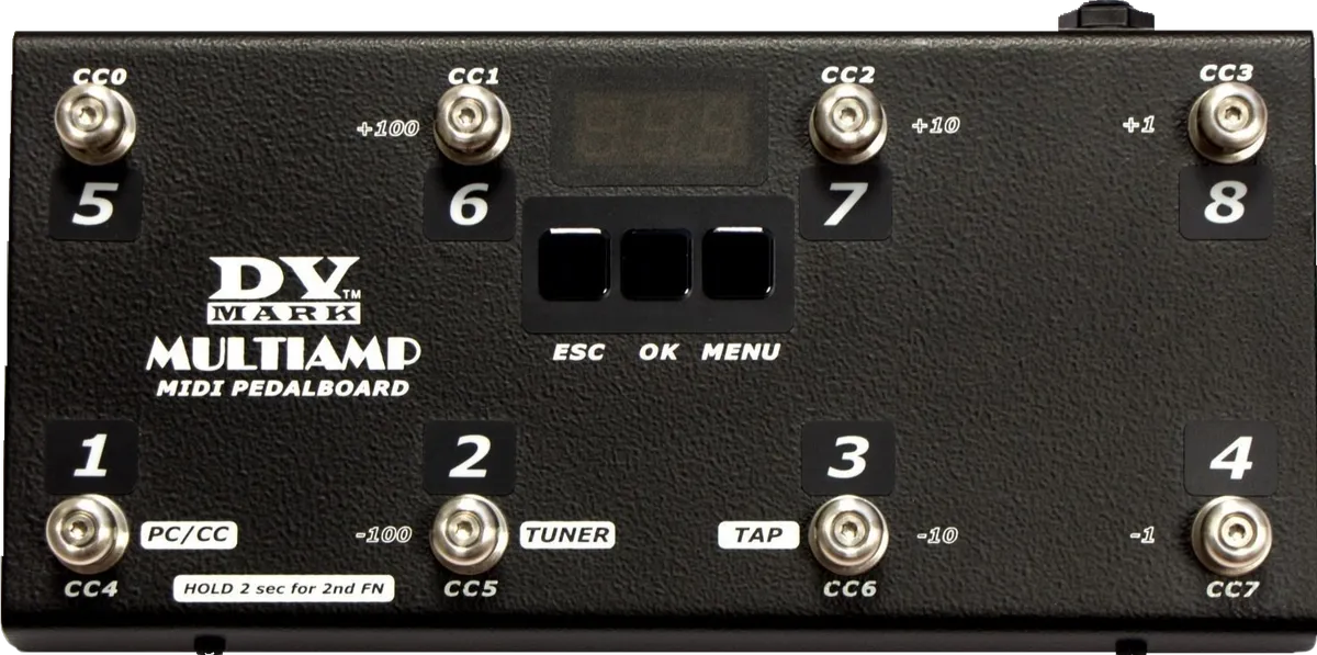 Multiamp Midi Pedalboard