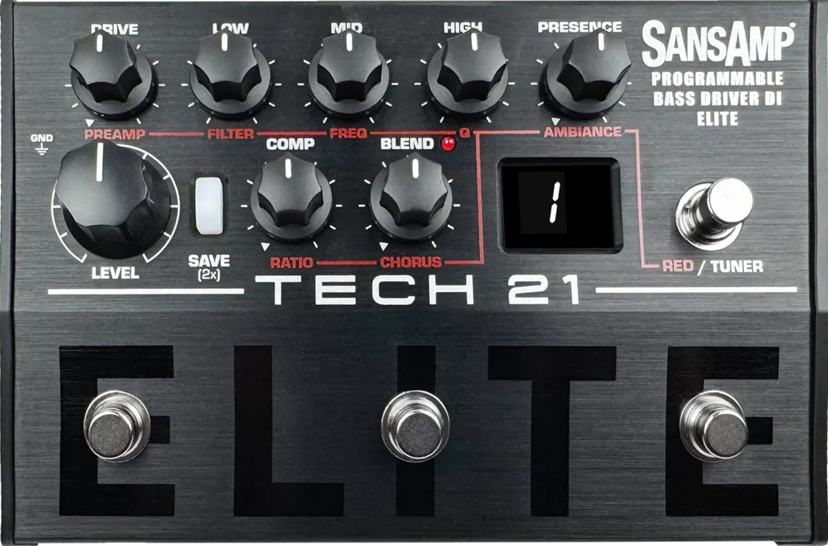 SansAmp Programmable Bass Driver ELITE